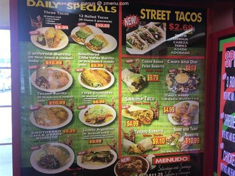 Start your review of Pancho's Mexican Taqueria. . Panchos mxican food rock springs menu